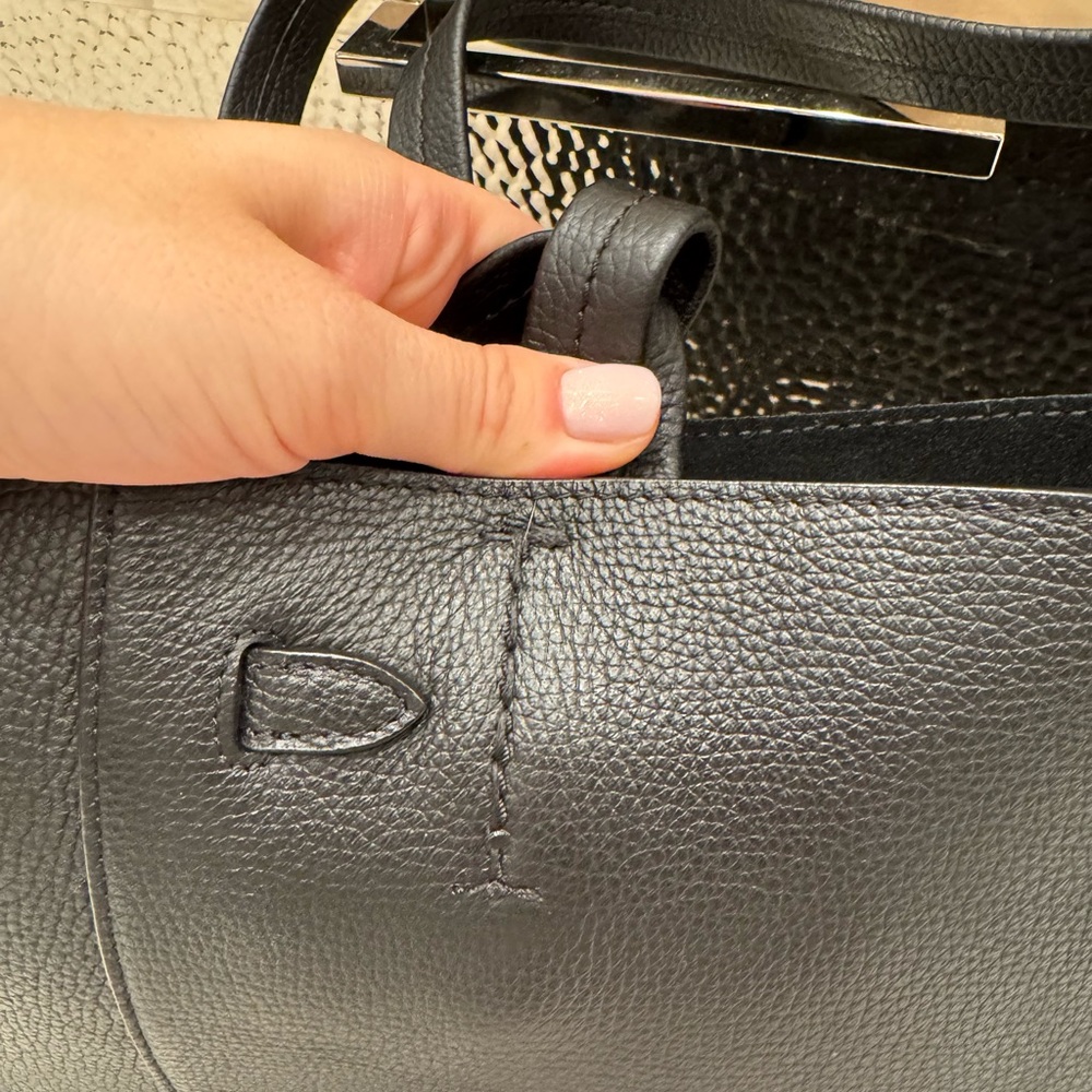 Auth Celine Cabas Black Tote - Picture 5 of 6